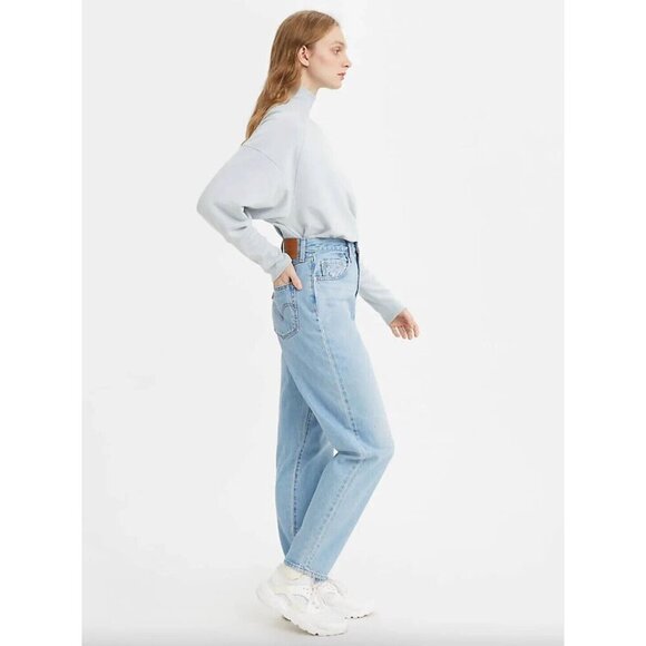 Levi's High Loose Taper Jeans Size 26 Way Out Tencel NWT $118 - Picture 15 of 16